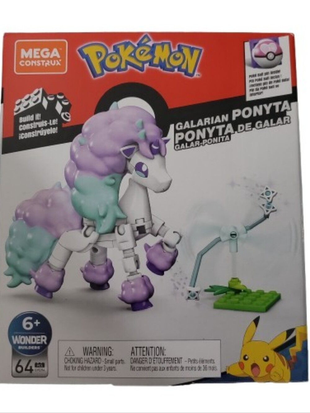 New In Box Lego Pokémon Galarian Ponyta Building Set